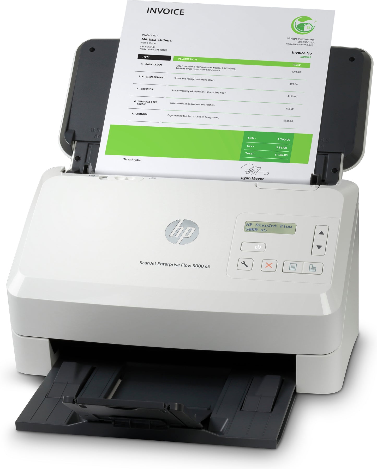HP OPS SCANNERS HP SCANJET ENTERPRISE FLOW 5000PERP S5