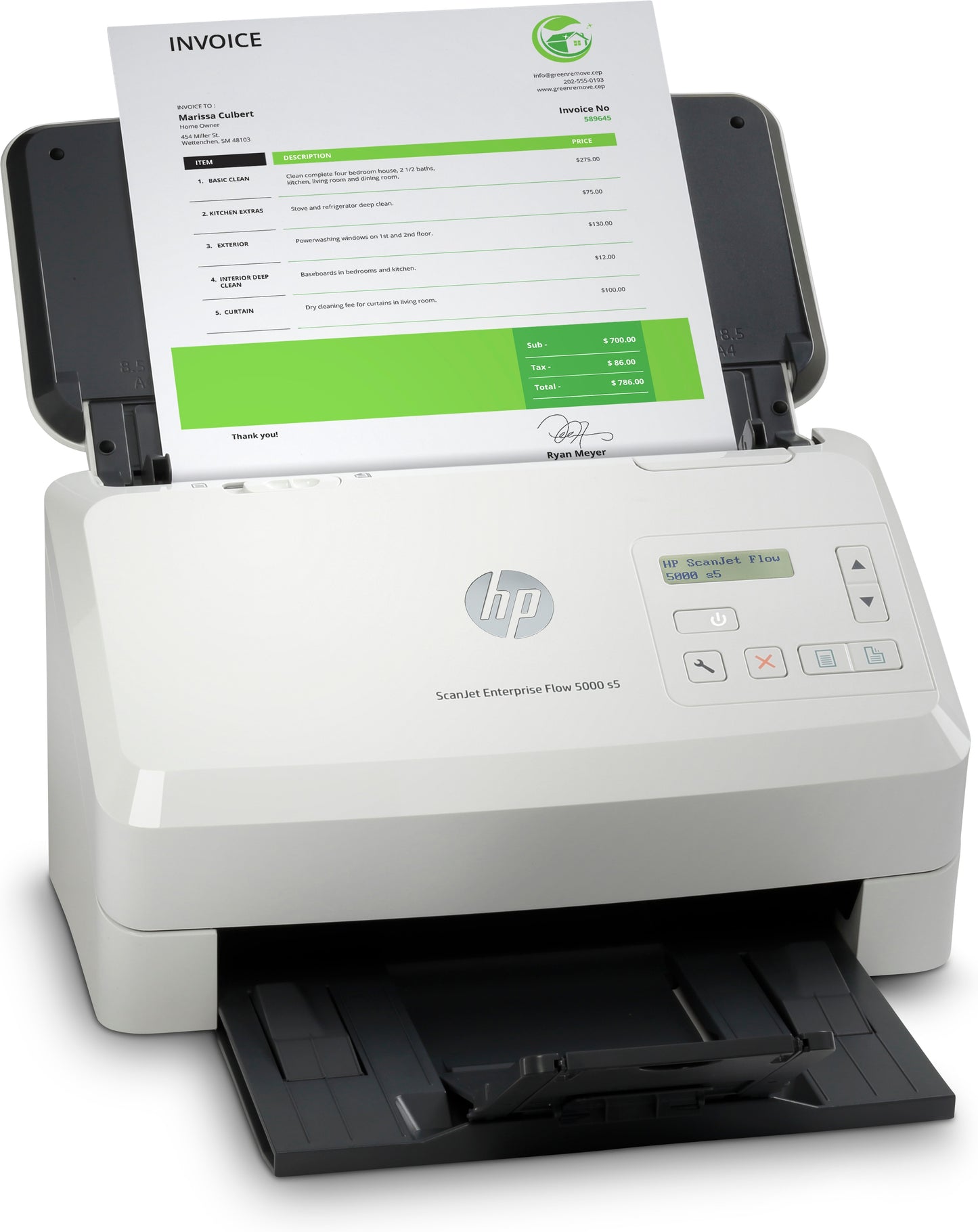 HP OPS SCANNERS HP SCANJET ENTERPRISE FLOW 5000PERP S5