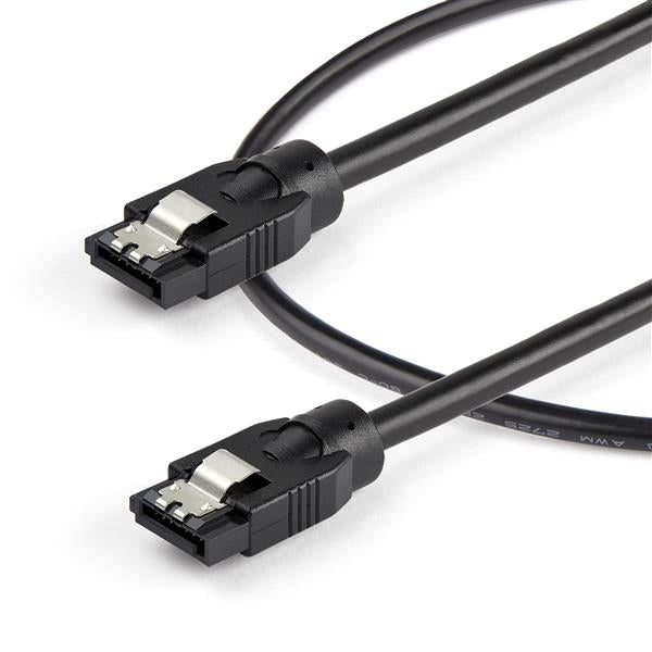 STARTECH CONSIG CABLE SATA REDONDO DE 0.6M CABL CONECTORES CON CIERRE-6GBS