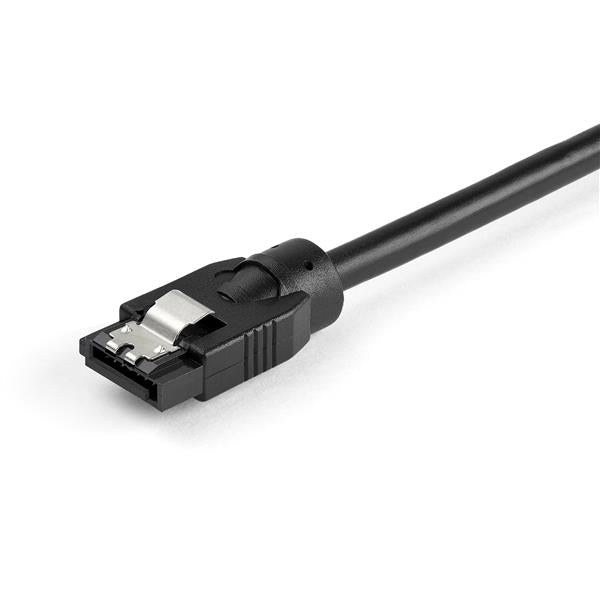 STARTECH CONSIG CABLE SATA REDONDO DE 0.6M CABL CONECTORES CON CIERRE-6GBS