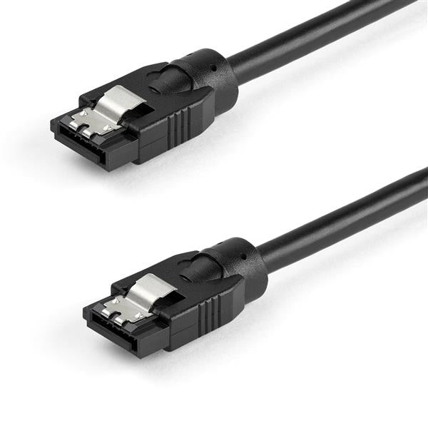 STARTECH CONSIG CABLE SATA REDONDO DE 0.6M CABL CONECTORES CON CIERRE-6GBS