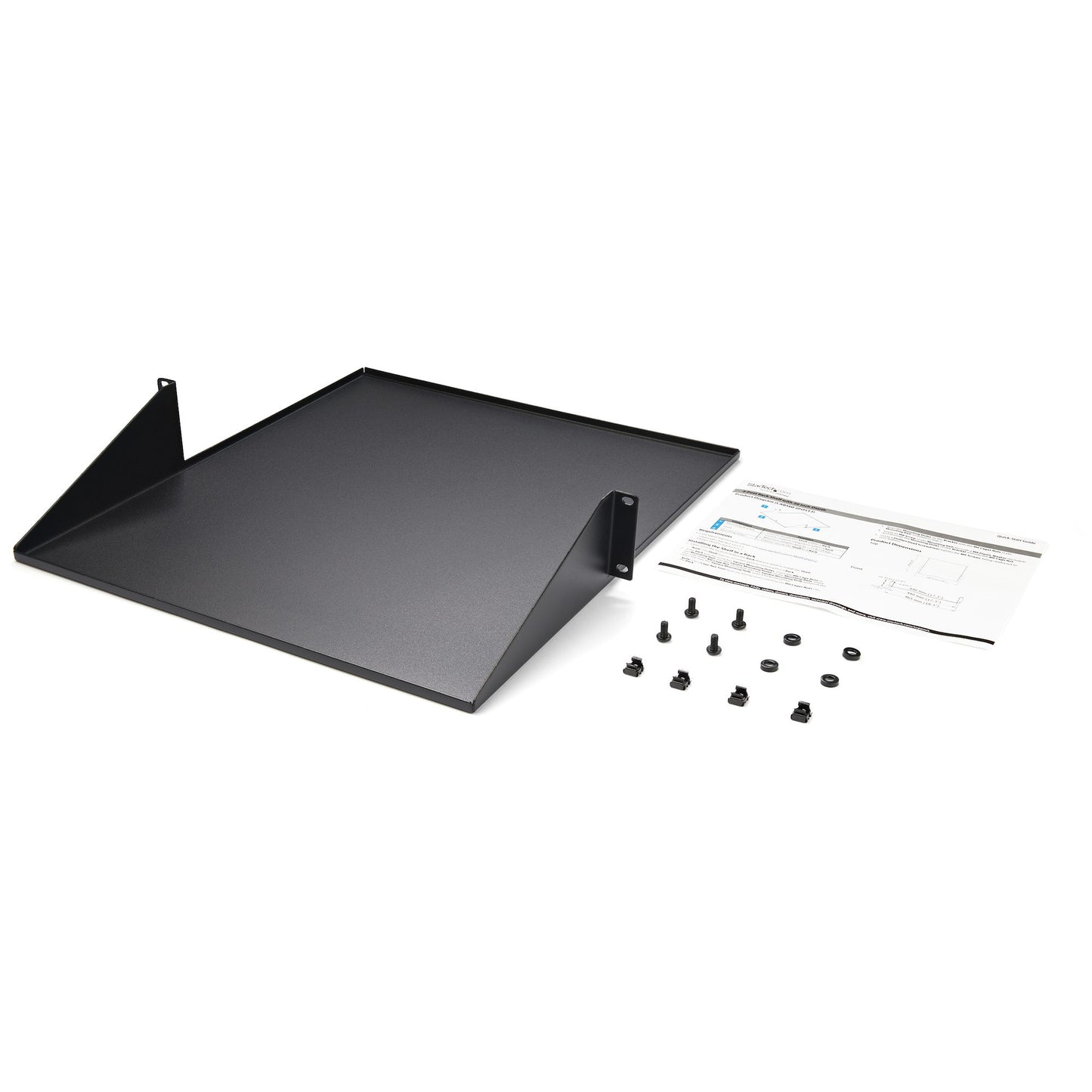 STARTECH CONSIG CHAROLA PARA RACK DE SERVIDORE RACK 2 POSTES - CAPACIDAD DE 34 KG