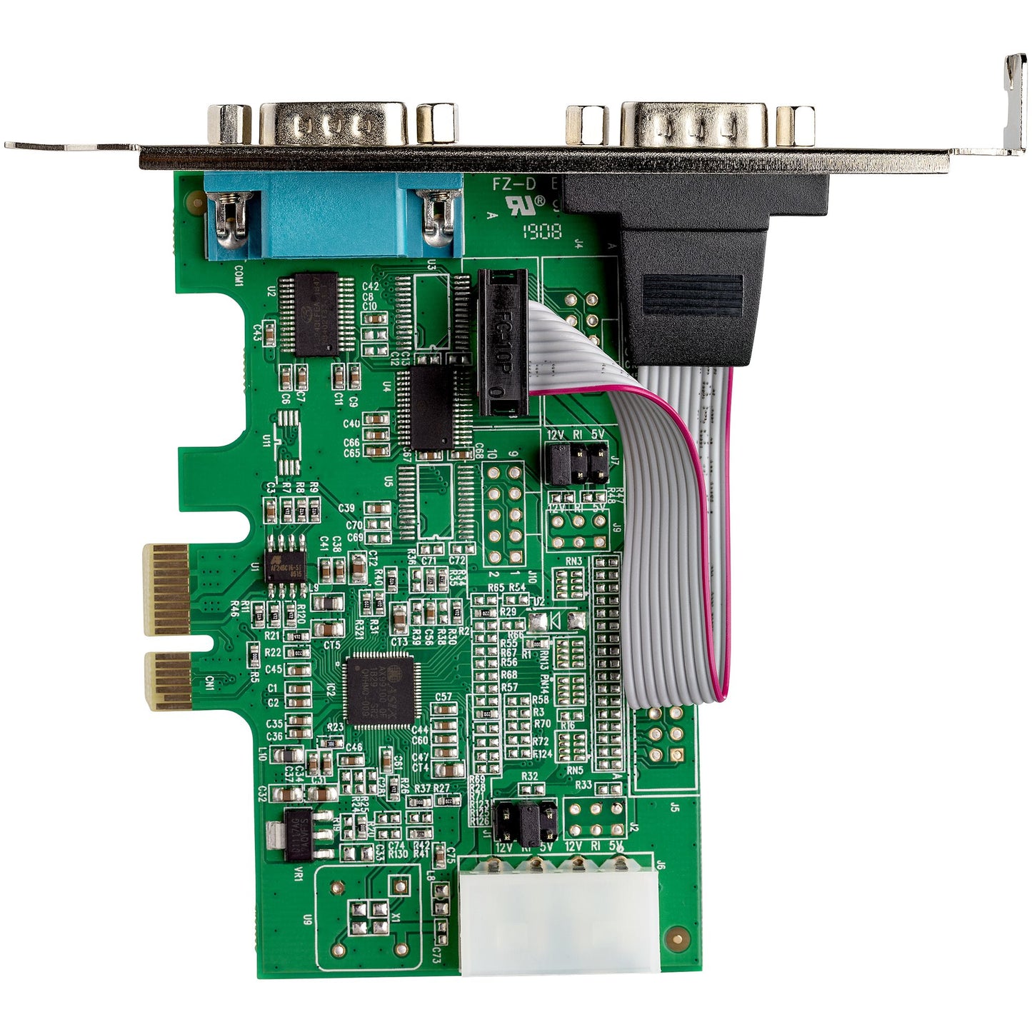 STARTECH CONSIG TARJETA ADAPTADORA SERIAL PCIE CTLR RS232 2 PUERTOS - UART 16950 - LP