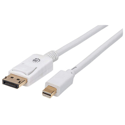 INTRACOM CABLE DISPLAYPORT - MINIDP CABL M-M 2.0M BLANCO.