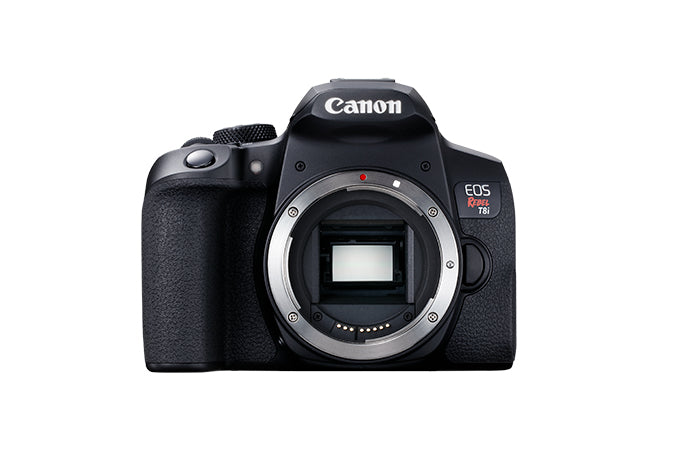 CANON CAMARA EOS REBEL T8I CON LENTE PERP EF-S 18 55MM IS STM
