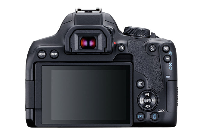 CANON CAMARA EOS REBEL T8I CON LENTE PERP EF-S 18 55MM IS STM