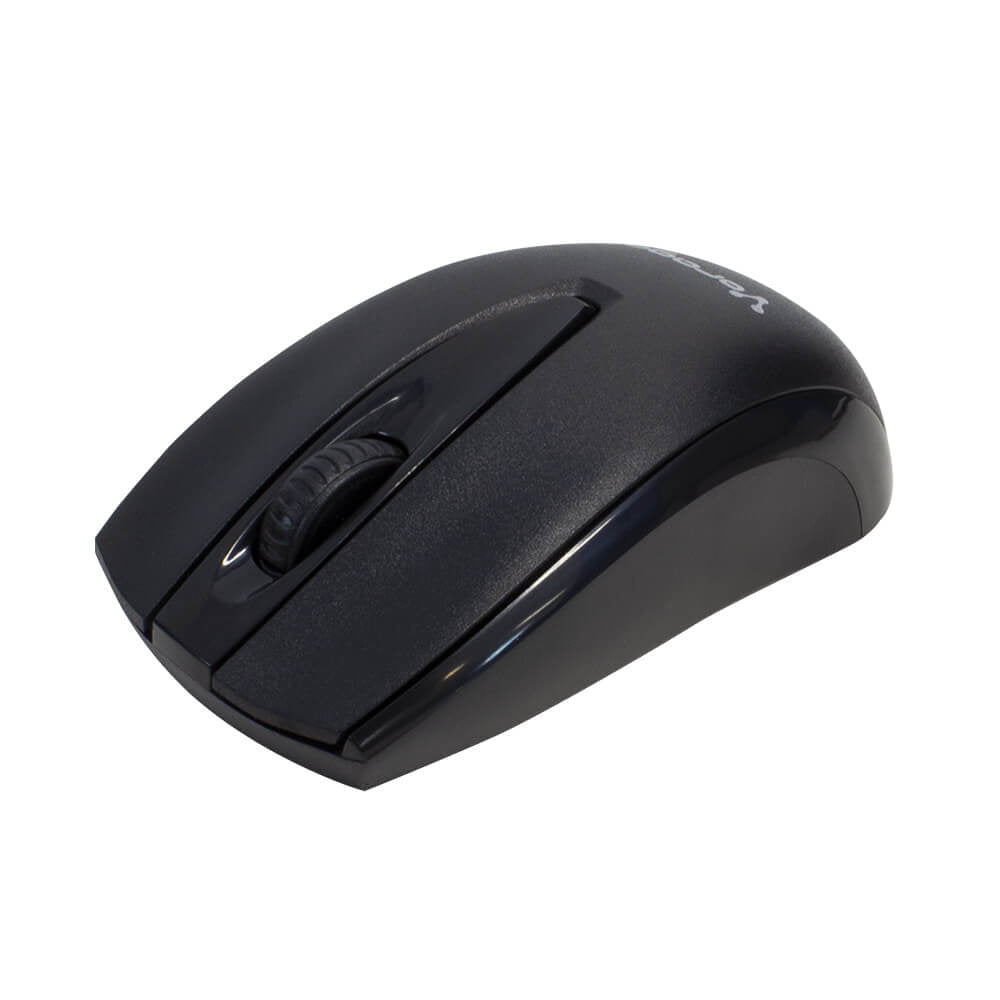 Kit de teclado y mouse KM-304 Vorago, Inalámbrico, USB, Negro (Español)