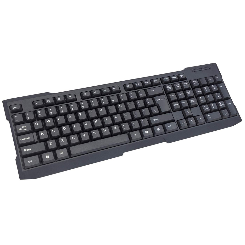 175708 Teclado Manhattan, Alámbrico, USB, Negro (Español)