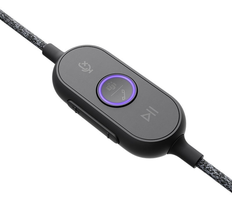 Audifionos Zone Wired Logitech, Certificados para Teams