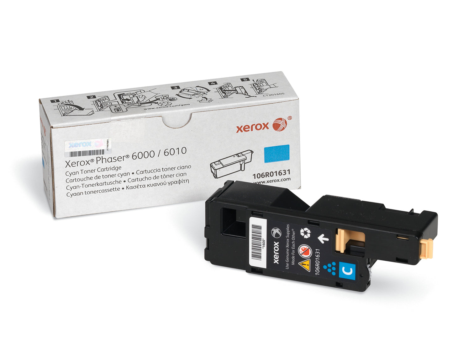 TONER CYAN PHASER 6000/6010 TONR WC 6015 1.000 IMPRESIONES . - X-CUSTOMER NOT AUTHORIZED for IPN/VPN Number: 31100K1