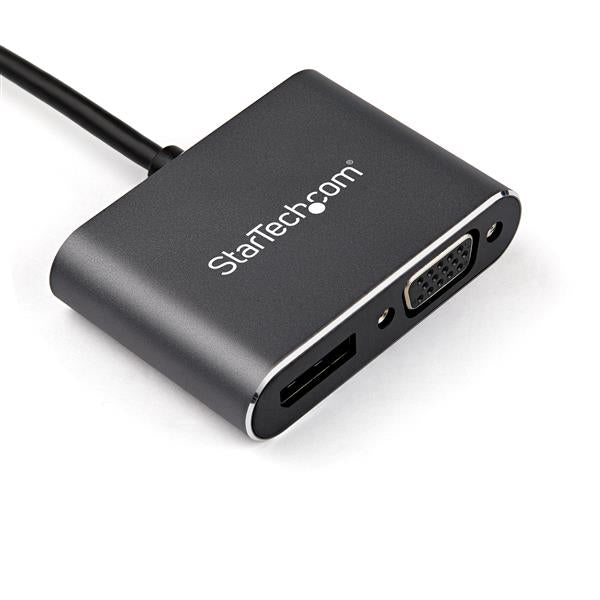 STARTECH CONSIG ADAPTADOR DE VIDEO MULTIPUERTO ADAP S USB-C - DP O VGA - 4K 60HZ