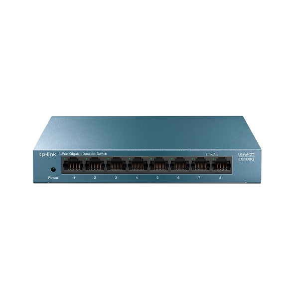 TP-LINK SWITCH DESKTOP DE 8 PUERTOS PERP GIGABIT AUTO-MDI/MDIX LITEWAVE