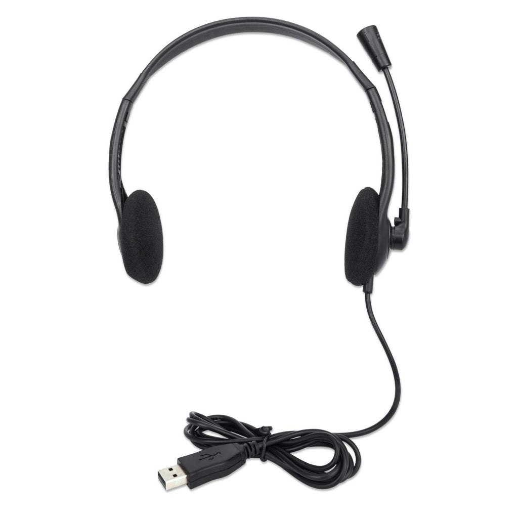 Auriculares 179850 Manhattan, Estéreo, USB