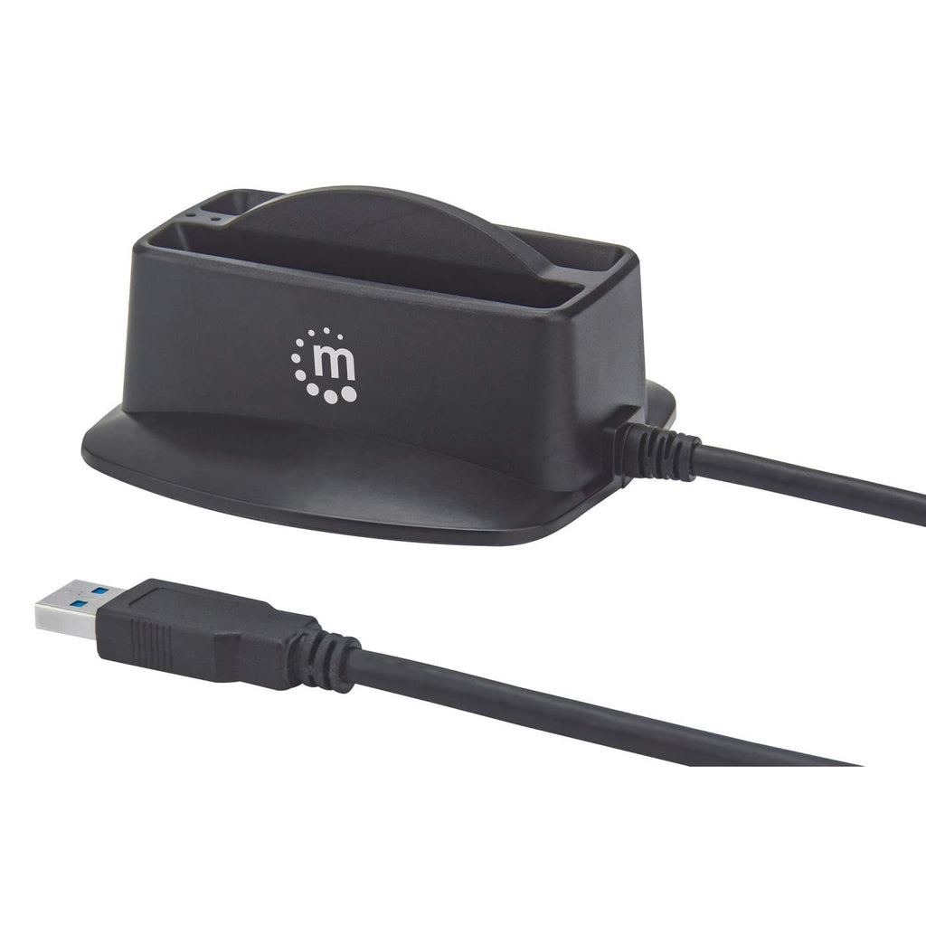 Adaptador de Disco Duro Manhattan 151955 2x SATA III, 2.5"