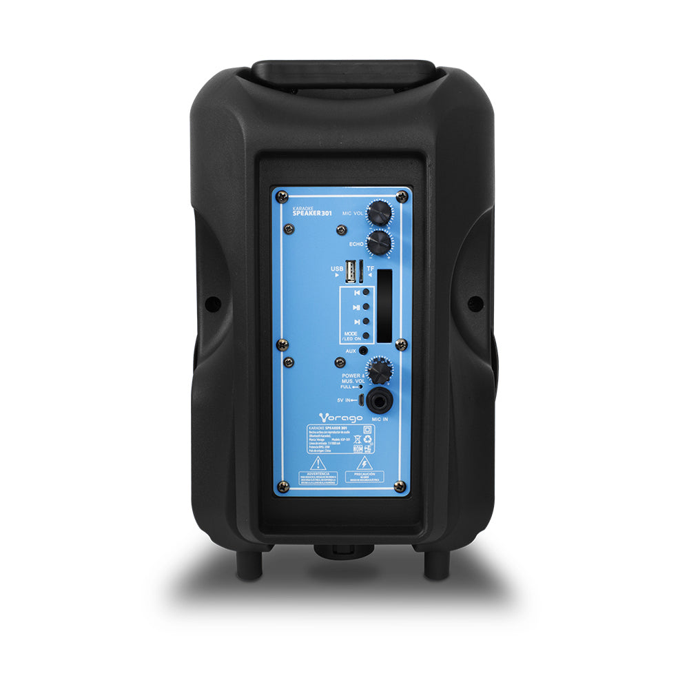 VORAGO BAFLE VORAGO KSP-301 V2 8IN SPKR BLUETOOTH 1 MICROFONO ALAMBRICO 20 BAFLE VORAGO KSP-301 V2 8IN BLUETOOTH 1 MICROFONO ALAMBRICO 20W