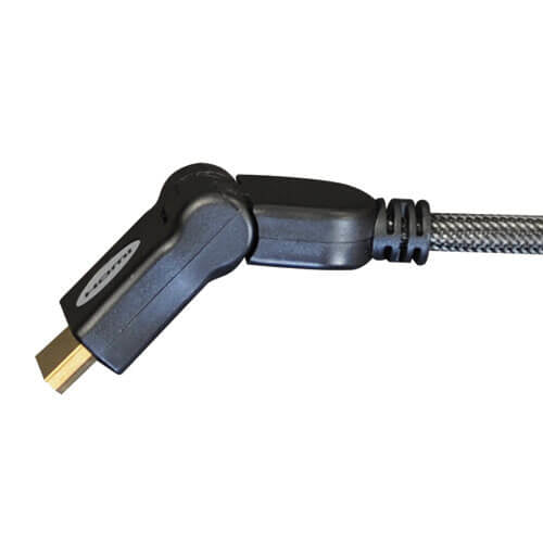 TRIPPLITE CONSIG. CABLE HDMI C/ CONECTORES GIRAT CABL ORIOS HD 4KX2K C/AUDIO M/M 0.91M