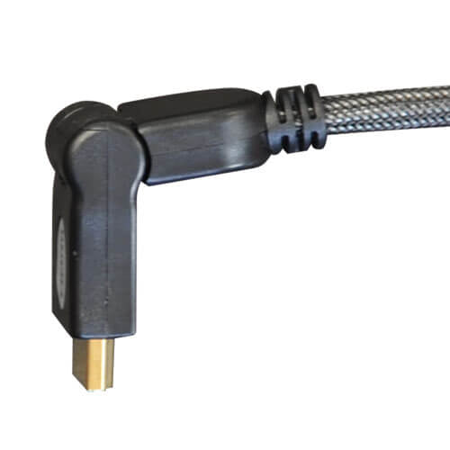TRIPPLITE CONSIG. CABLE HDMI C/ CONECTORES GIRAT CABL ORIOS HD 4KX2K C/AUDIO M/M 0.91M
