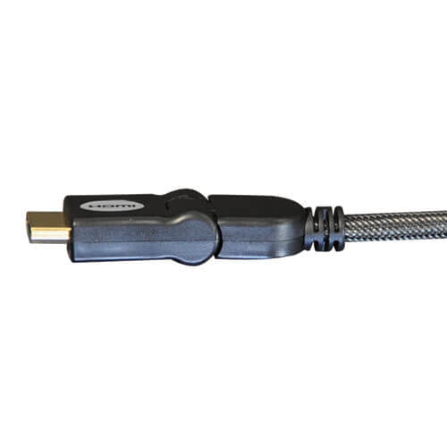 TRIPPLITE CONSIG. CABLE HDMI C/ CONECTORES GIRAT CABL ORIOS HD 4KX2K C/AUDIO M/M 0.91M