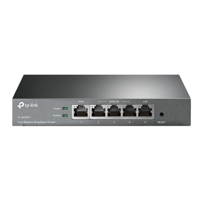 Router Balanceador TP-Link Fast Ethernet con Firewall TL-R470T+, Alámbrico, 5x RJ-45