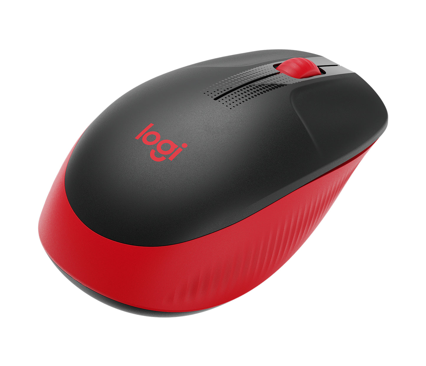 Mouse M190 Logitech, Inalámbrico, 1000DPI, Rojo