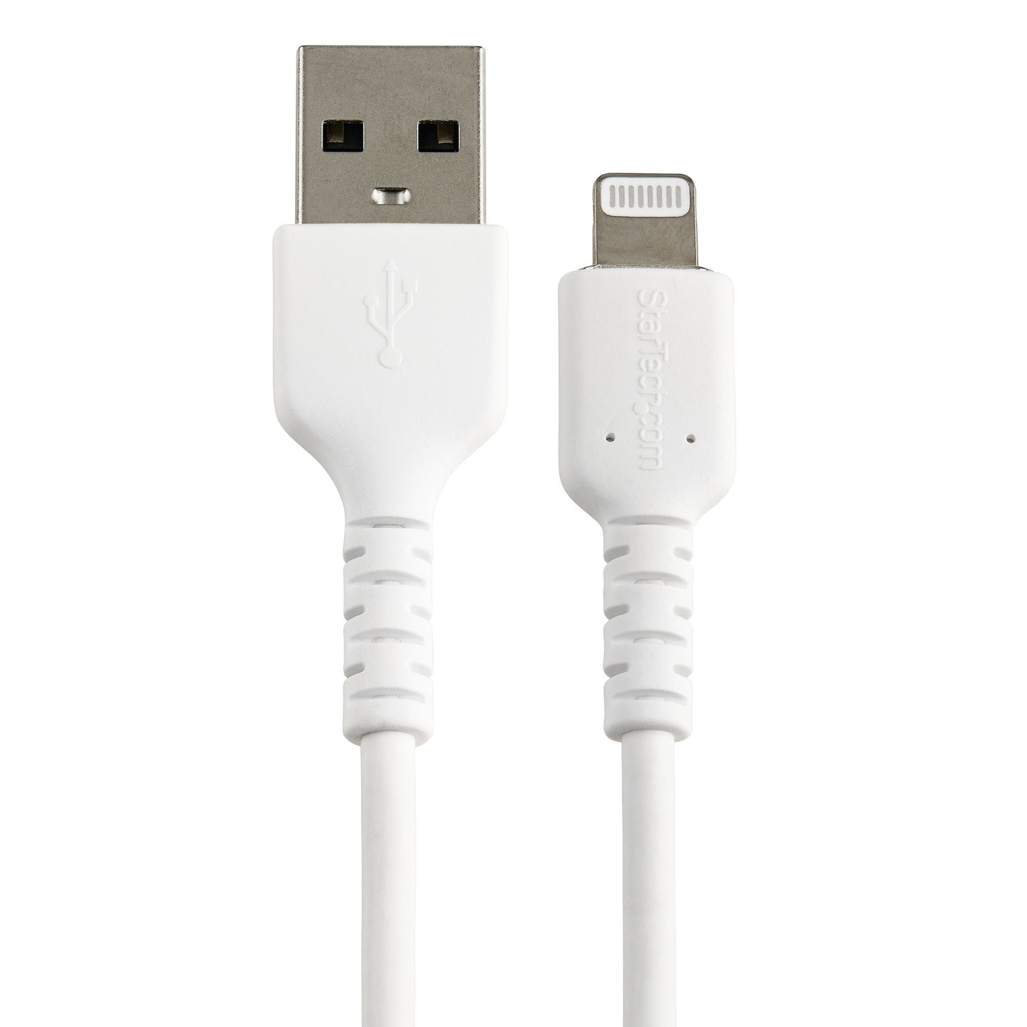 Cable de Carga Certificado Startech.com RUSBLTMM15CMW, MFi Lightning Macho - USB A 2.0 Macho, 15cm, Blanco, para para iPod/iPhone/iPad