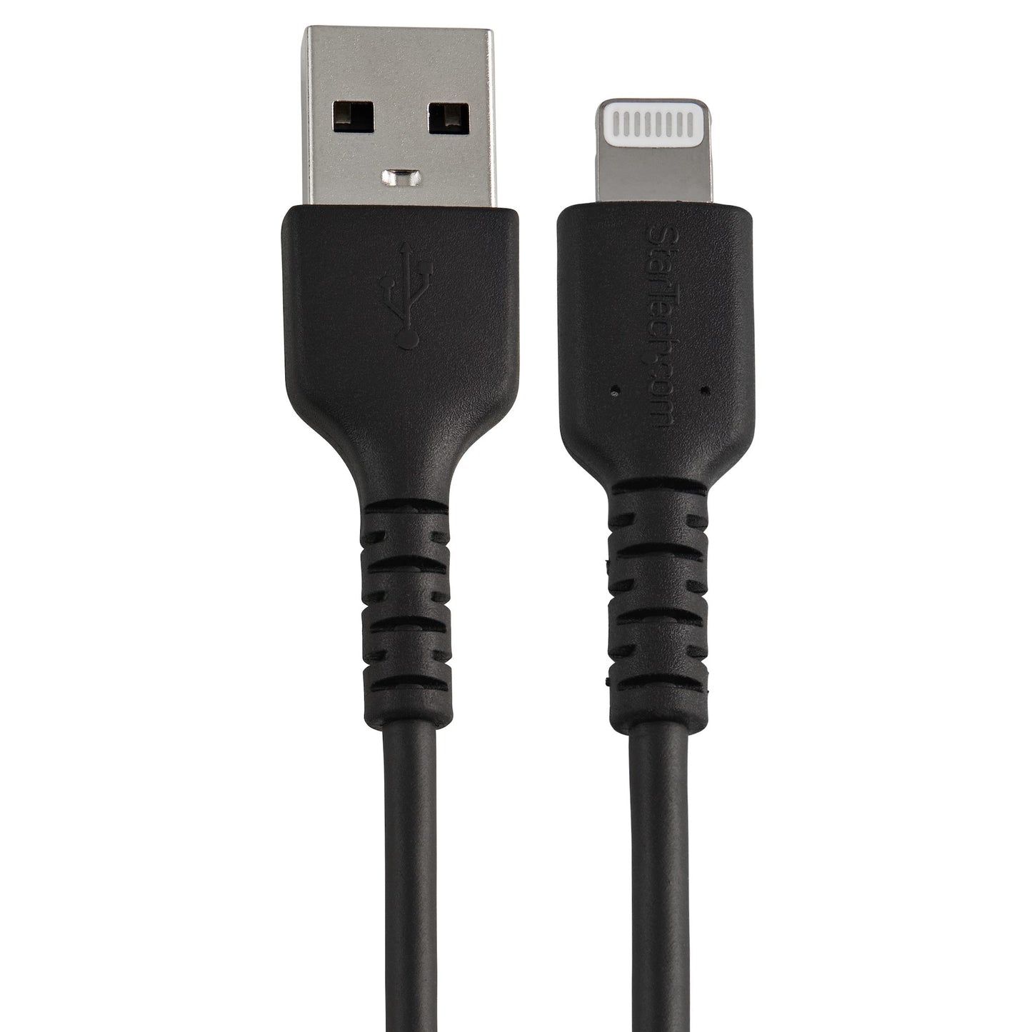 Cable de Carga Certificado Startech.com RUSBLTMM30CMB, MFi Lightning Macho - USB A 2.0 Macho, 30cm, Negro, para para iPod/iPhone/iPad