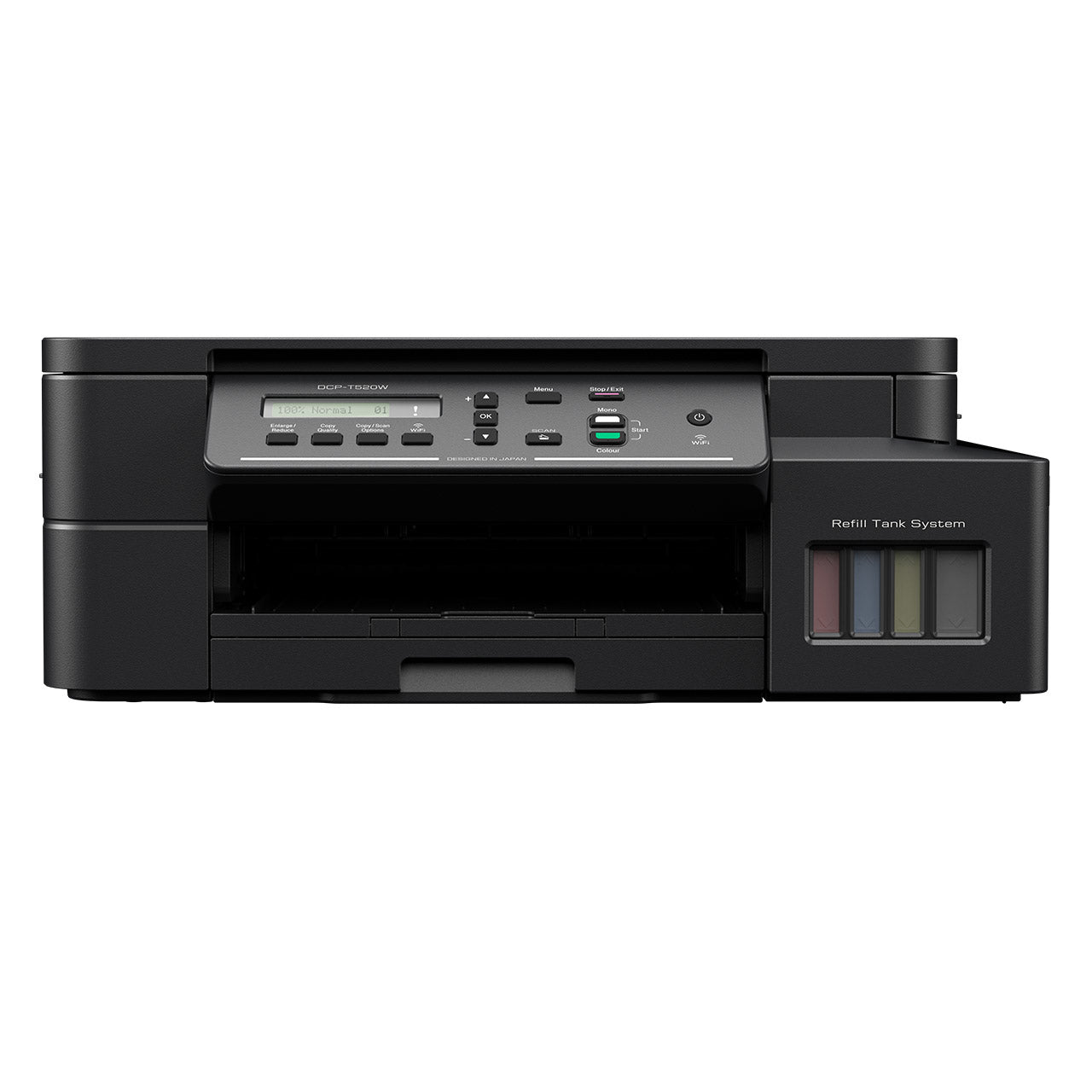 Multifuncional Brother DCP-T520W InkBenefit Tank, Color, Inyección, Tanque de Tinta, Inalámbrico, Print/Scan/Copy