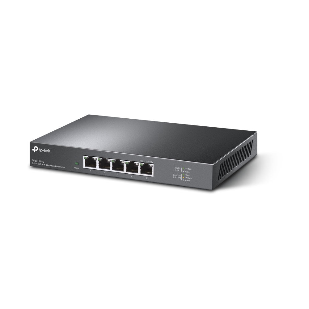 TP-LINK SWITCH PARA ESCRITORIO DE PERP 5 PUERTOS 2.5GBPS