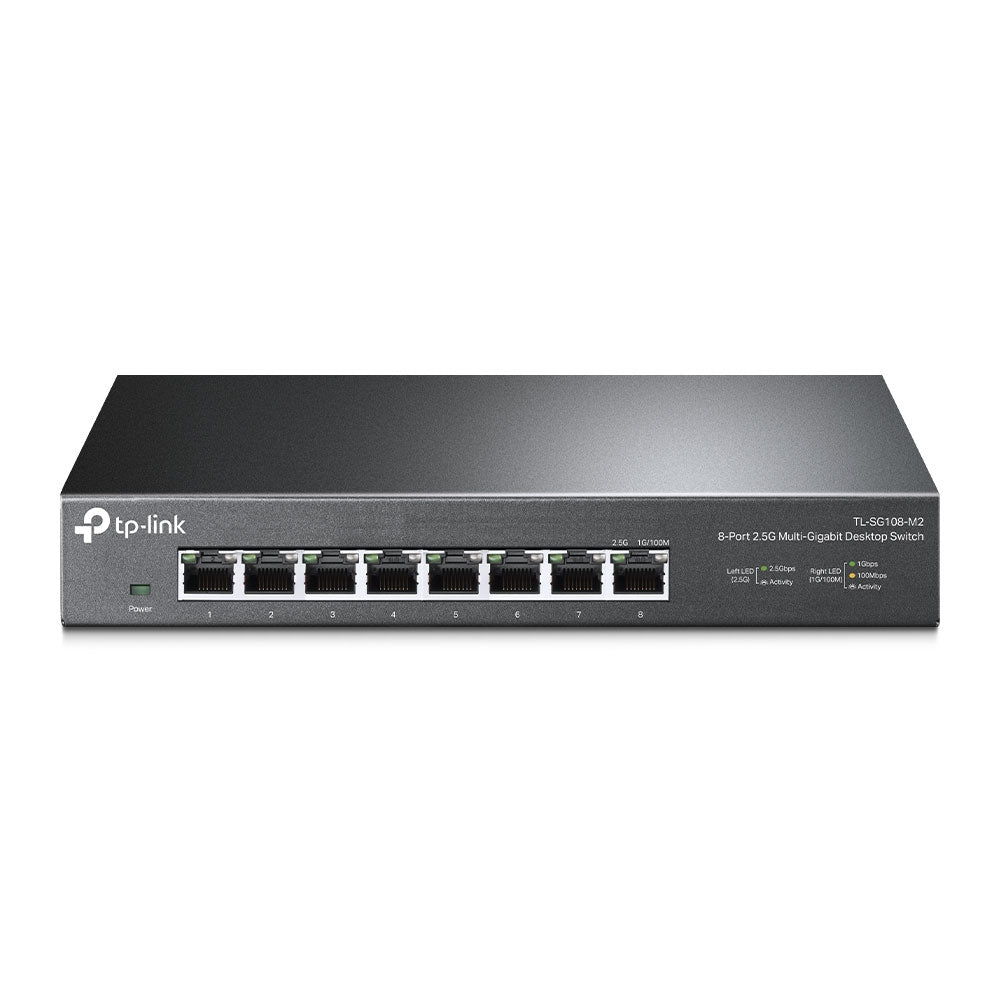 TP-LINK SWITCH PARA ESCRITORIO DE PERP 8 PUERTOS 2.5GBPS