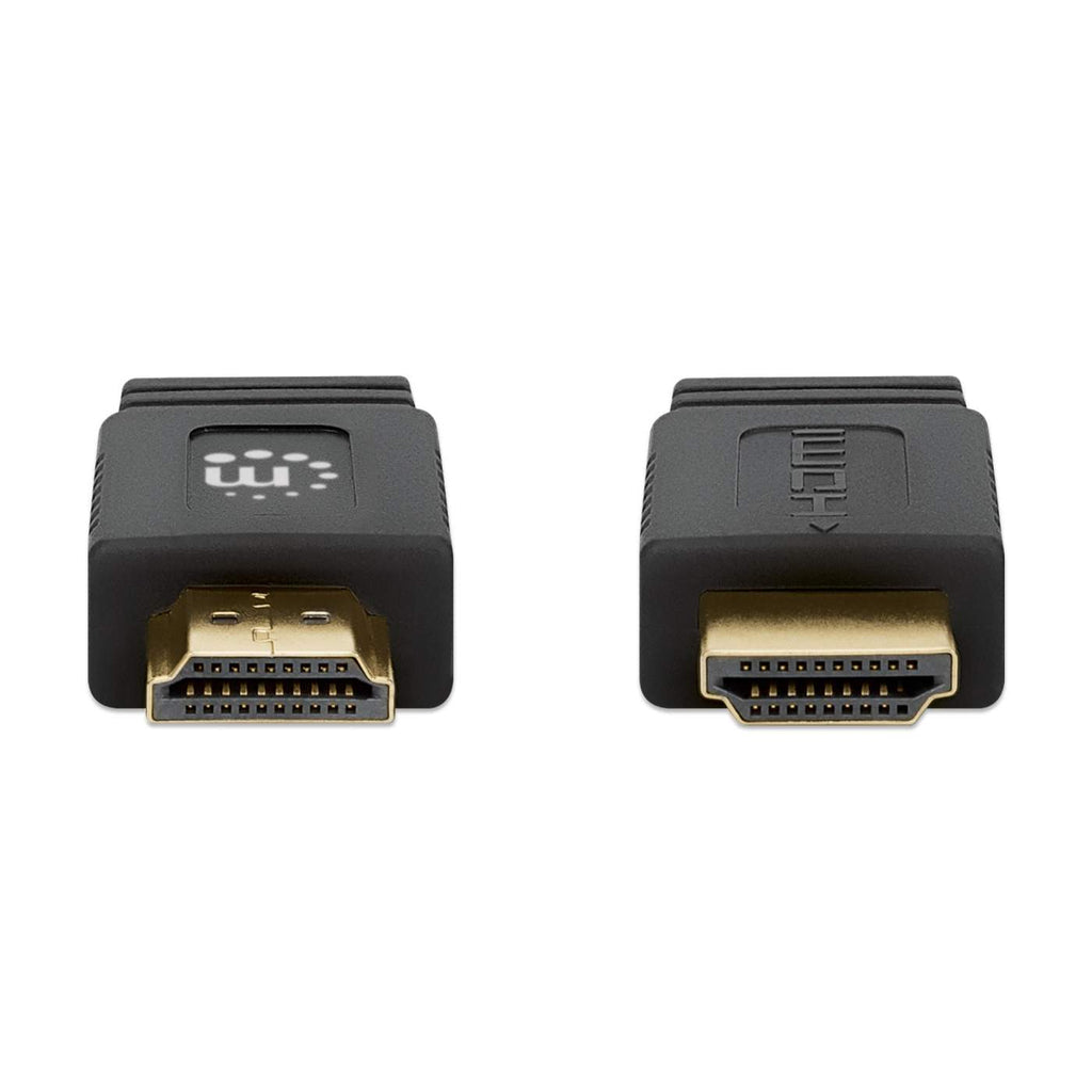 Cable Manhattan 355650, HDMI de Alta Velocidad HDMI 2.0 Macho - HDMI 2.0 Macho, 4K, 60Hz, 15 Metros, Negro