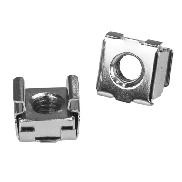 STARTECH CONSIG PAQUETE DE 100 TORNILLOS Y CPNT TUERCAS ENJAULADAS CAGE NUTS M6 .