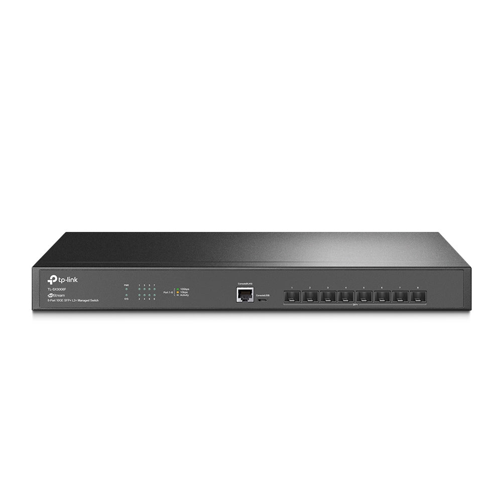 TP-LINK TP LINK SWITCH ADMINISTRADO PERP JETSTREAM DE 8 PUERTOS 10GBPS SFP TP LINK SWITCH ADMINISTRADO JETSTREAM DE 8 PUERTOS 10GBPS SFP