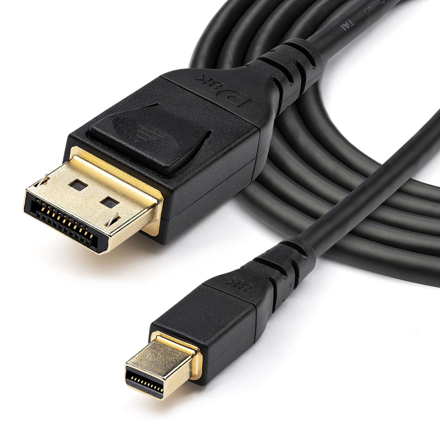 Cable StarTech.com DP14MDPMM1MB, Mini DisplayPort Macho - DisplayPort 1.4 Macho, 8K, 60Hz, 1 Metro, Negro, Certificado VESA