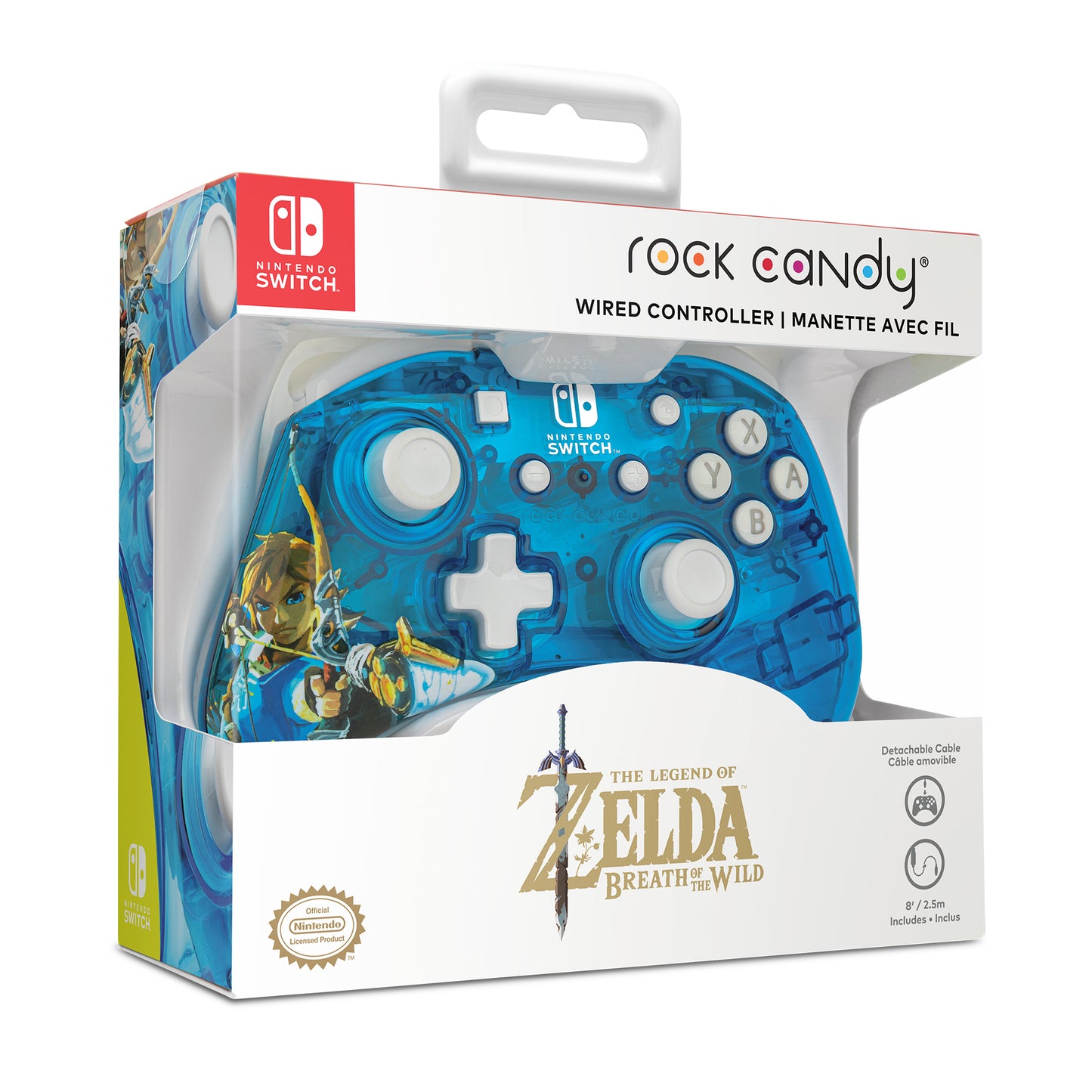 ROCK CANDY WIRED CTRL ZELDA ACCS NINTENDO SWITCH