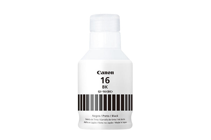 Botella de recarga de tinta Canon GI-16 BK Negro Pigmentado