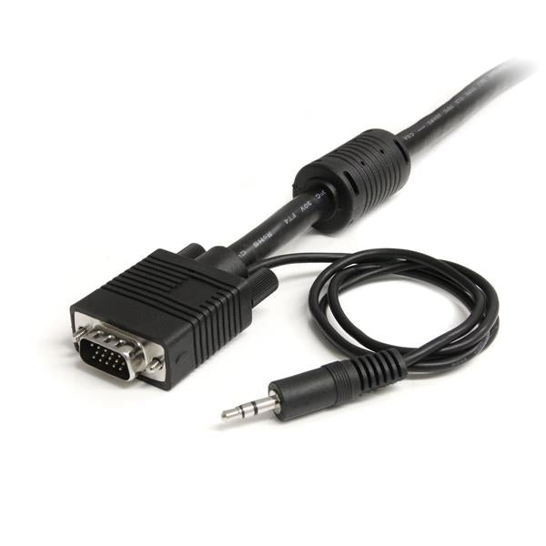 STARTECH CONSIG CABLE DE 7.6M COAXIAL DE VIDEO CABL ALTA RESOLUCION VGA CON AUDIO