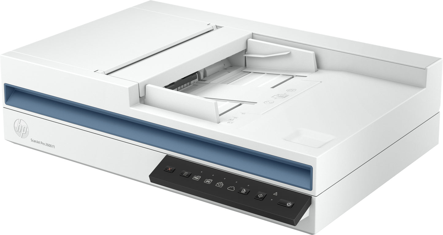 HP OPS SCANNERS HP SCANJET PRO 2600 F1 ESCO NE PERP CAMA PLANA Y ADF VEL DE 25 PPM