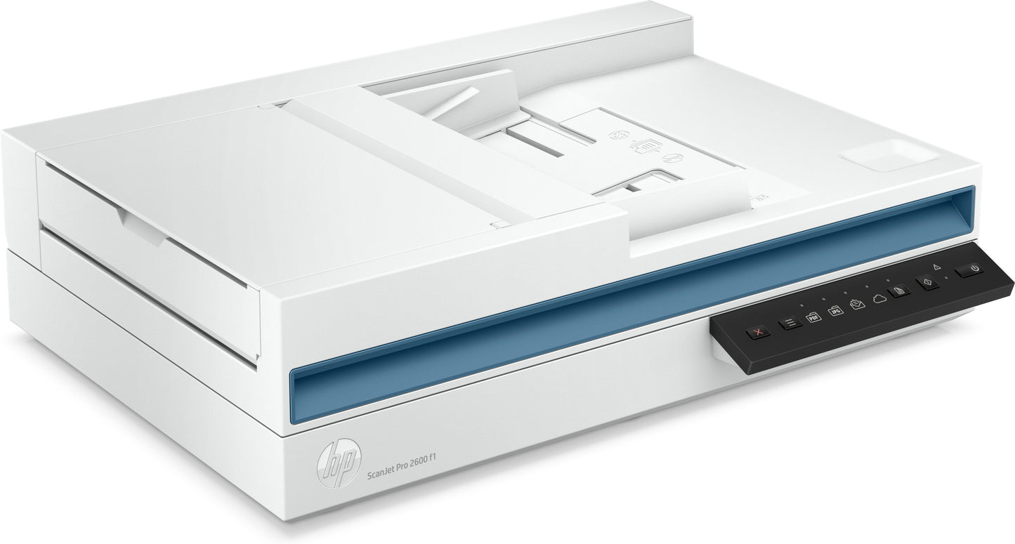 HP OPS SCANNERS HP SCANJET PRO 2600 F1 ESCO NE PERP CAMA PLANA Y ADF VEL DE 25 PPM
