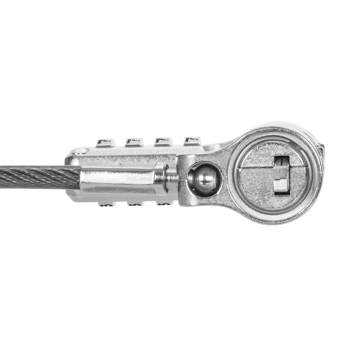 Targus Candado Ultimate para Laptop, 2 Metros, Plata