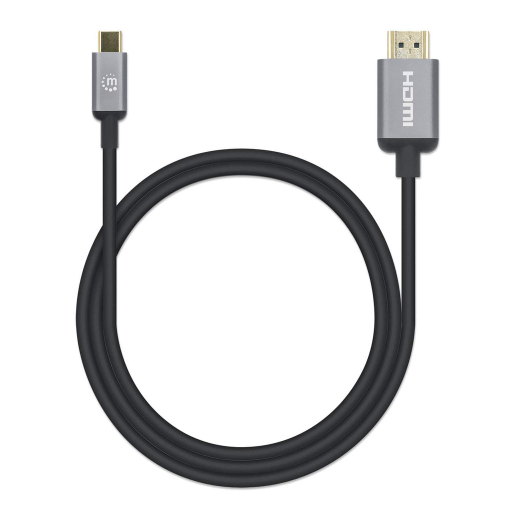 INTRACOM CABLE USB-C A HDMI M 1.0M 4K CABL 60HZ NEGRO CABLE USB-C A HDMI M 1.0M 4K 60HZ NEGRO