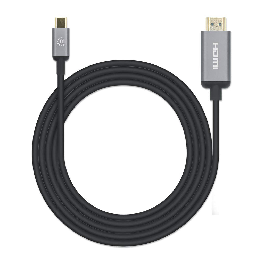 INTRACOM CABLE USB-C A HDMI M 2.0M 4K CABL 60HZ NEGRO CABLE USB-C A HDMI M 2.0M 4K 60HZ NEGRO