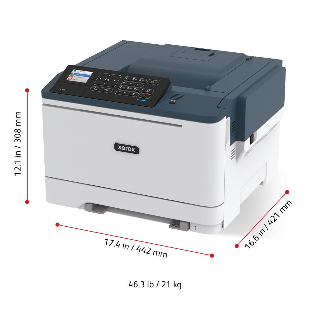 XEROX HW XMEX IMPRESORA XEROX COLOR C310 A4 PRNT USB/ETHERNET/WI-FI 250 HOJAS