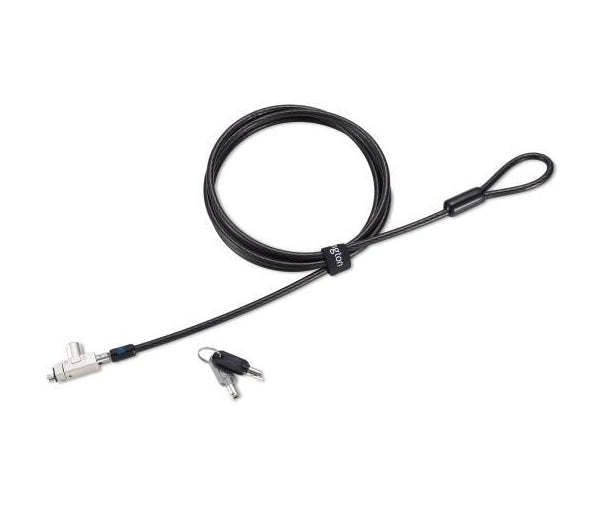 Kensington Candado de Llave para Laptops N17 2.0, 1.8 Metros, Negro