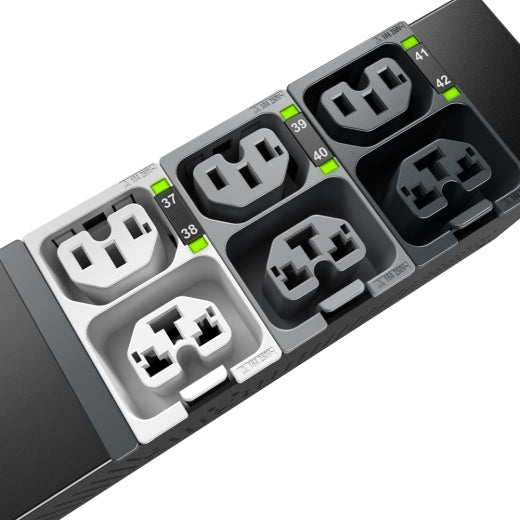 NetShelter Rack PDU Advanced Slide APC, Metered, 5.0kW, 1PH, 208V, 30A, L6-30P, 40 Outlet