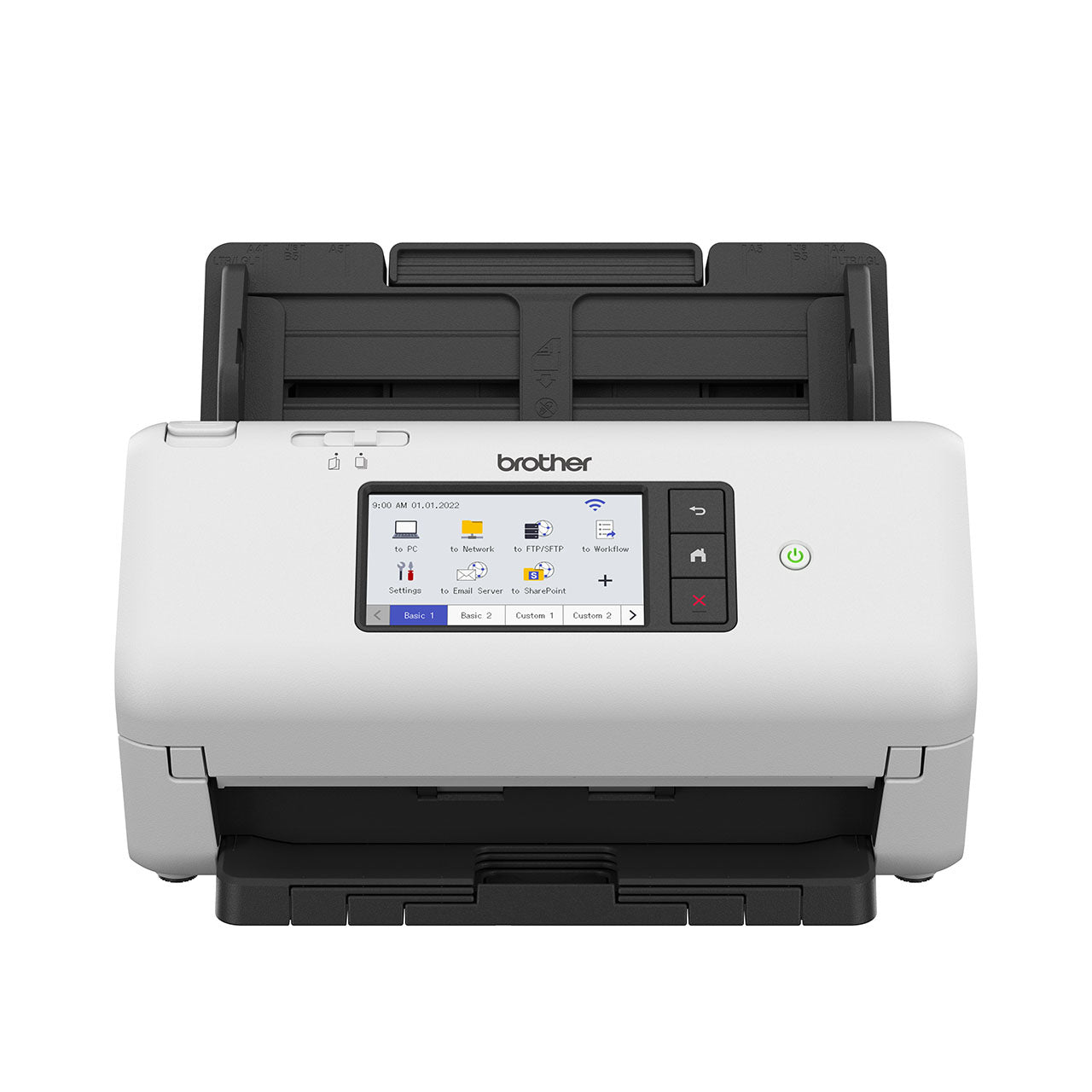 BROTHER ESCANER DE ESCRITORIO ADS4700W PERP 40PPM DUPLEX ADF 80 WIFI RJ45 ESCANER DE ESCRITORIO ADS4700W 40PPM DUPLEX ADF 80 WIFI RJ45
