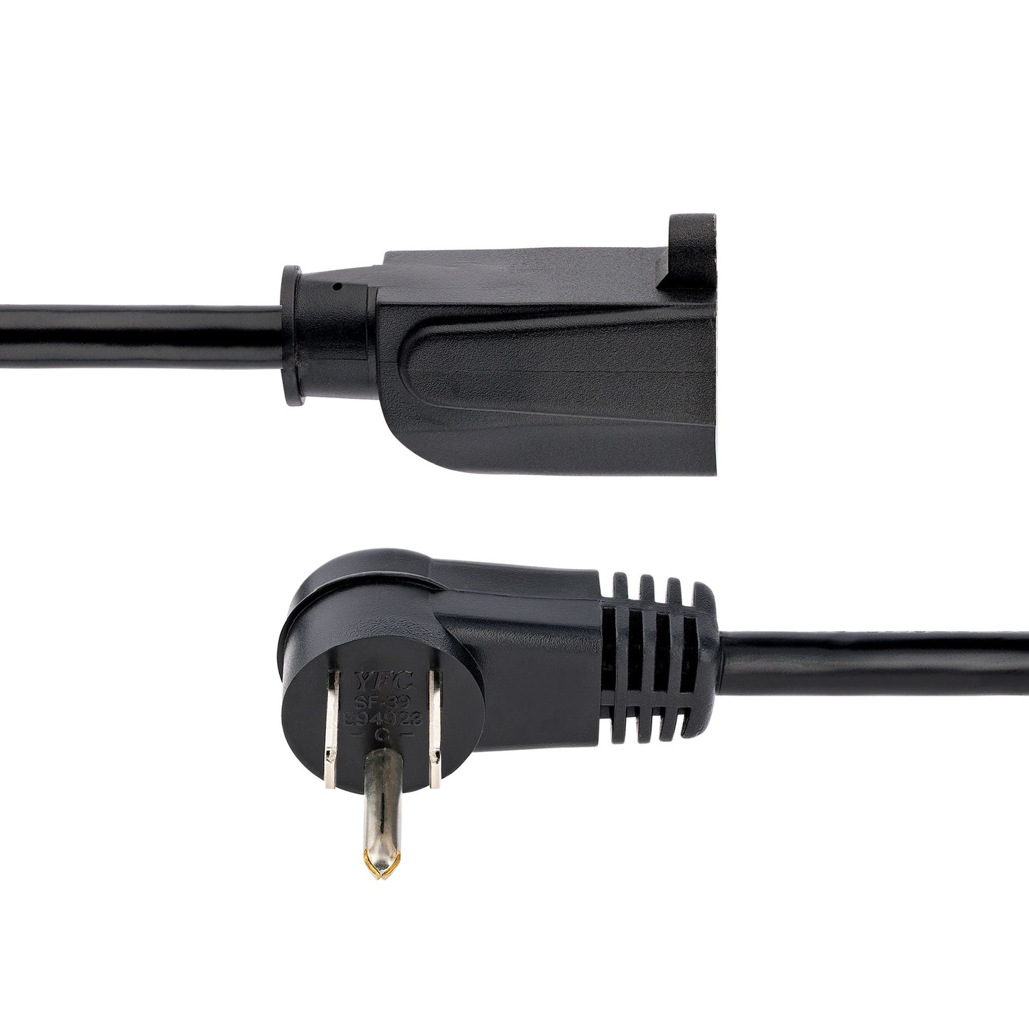 Cable de Poder StarTech.com RFX-6F-POWER-CORD, NEMA 5-15P - NEMA 5-15R, 1.8 Metros, Negro