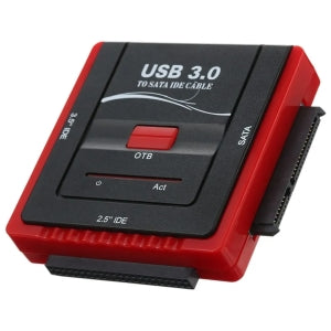 Convertidor USB Brobotix 263809, USB 3.0 - IDE,SATA, 480M/S, Negro
