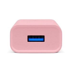 Cargador de Pared Brobotix 6001363, 5V, 1x USB-A, Rosa