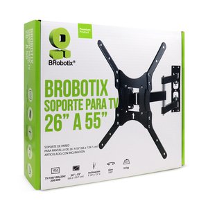 BRobotix Soporte TV para 26" a 55" y hasta 35kg