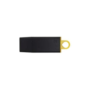 Memoria USB de 128gb color Negro/Amarillo.